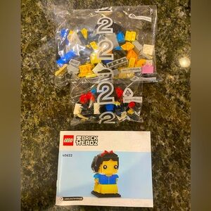 Lego 40622 BrickHeadz Snow White Disney 100th Celebration NEW & SEALED